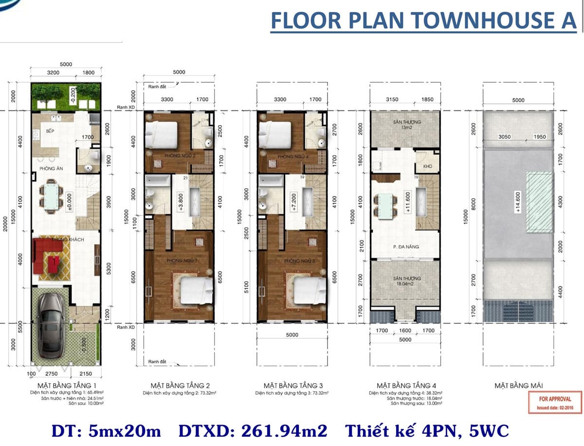 Nhà phố liền kề Lakeview City