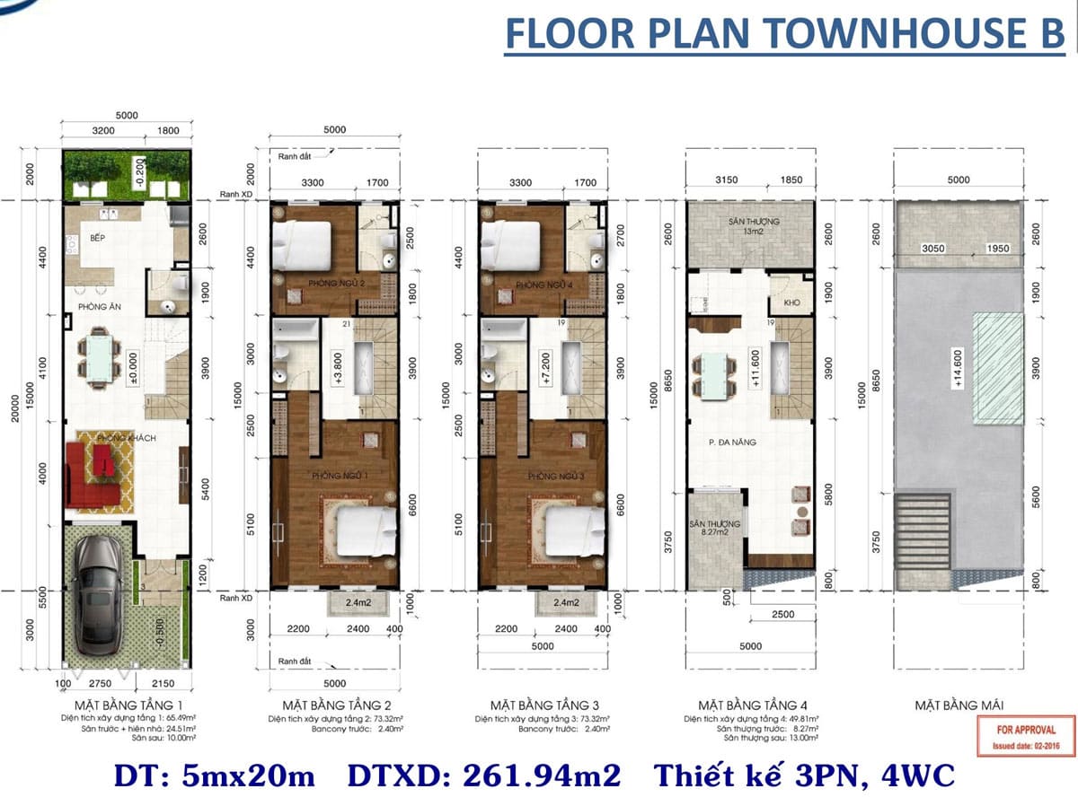Nhà phố góc Lakeview City